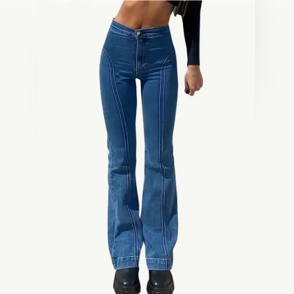 Flare Leg Denim Jeans